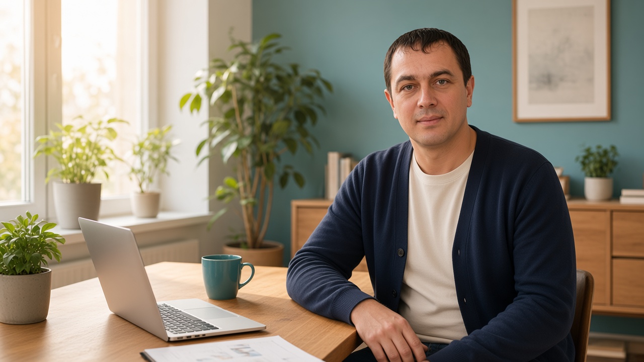 Алексей Матвейчук за работой над веб-проектом